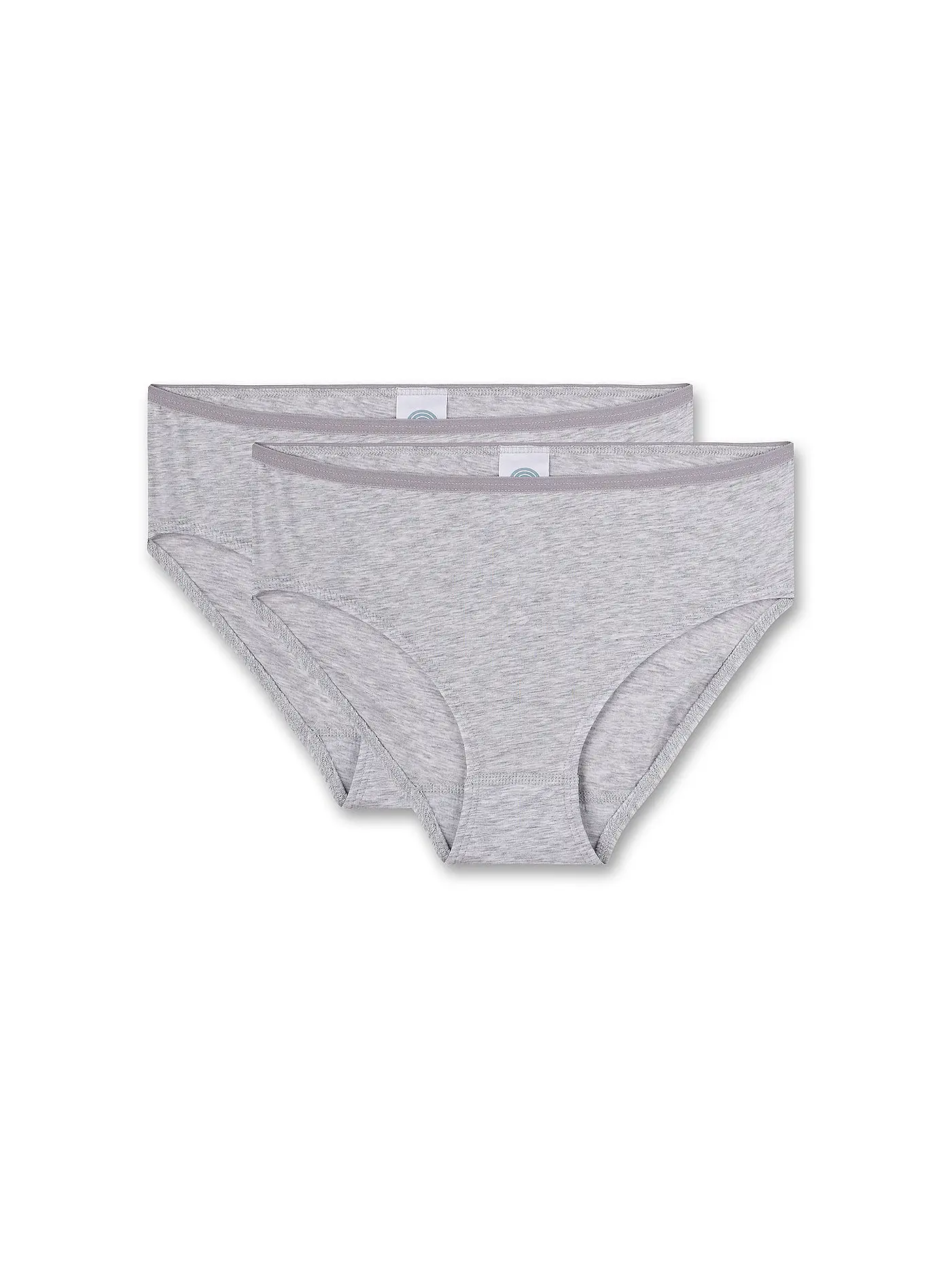 SANETTA | Mädchen Slip 2-er Pkg. hellgrau | 